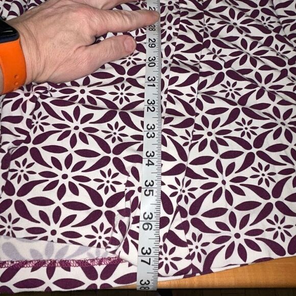 Diane Von Furstenberg DVF Julian Two wrap Moroccan purple white dress size 2 - Picture 7 of 11